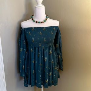 Free People tunic blouse size small